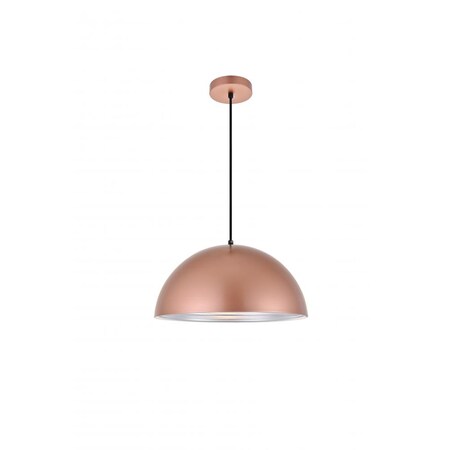 Circa Pendant 1-Light Honey Gold Aluminum Medium E26 Standard E28 40W 100W